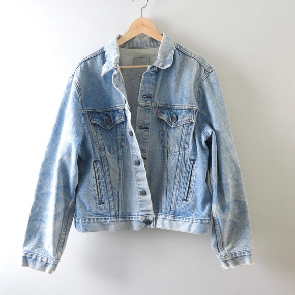 Levi's Other - 80s Vintage Levi's Denim Trucker Jacket Size XL